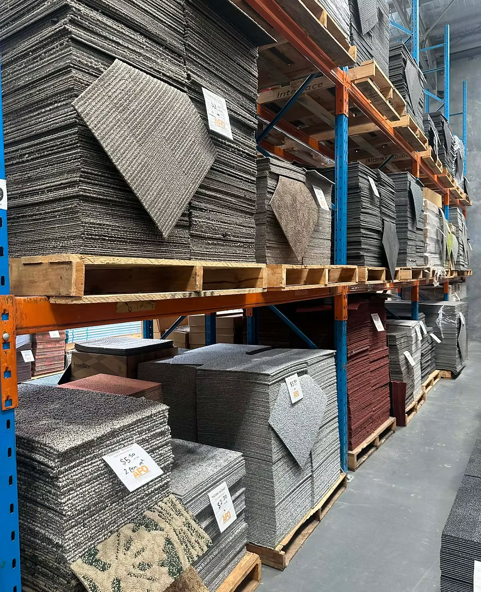 Used Carpet Tiles