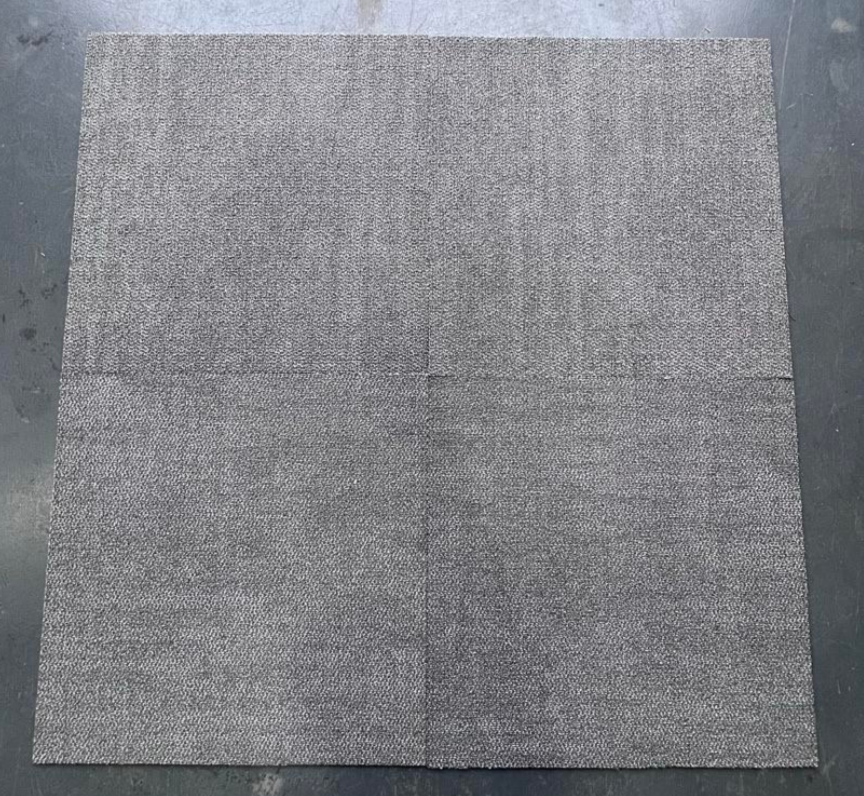 Silver sky (610mm x 610mm)